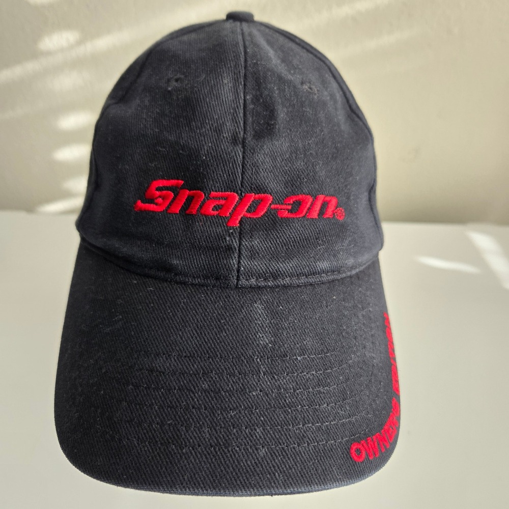 Snap-on Black Cap Hat Owner's‎ Edition Strapback Automotive Tool Mechanic